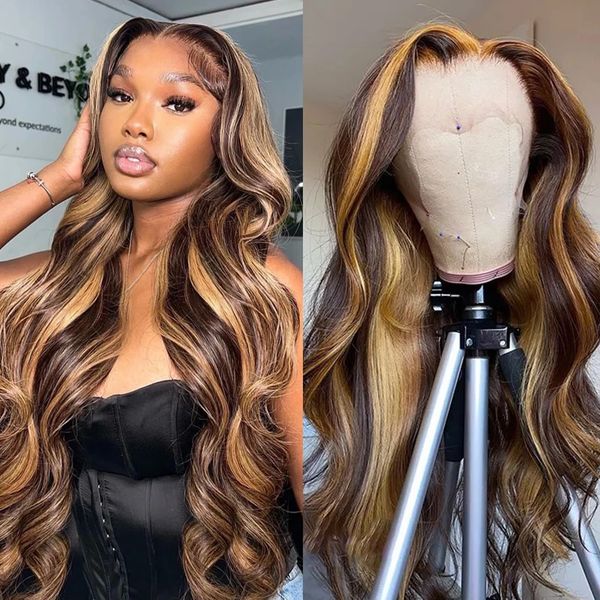 highlight wig human hair lace frontal wig colored human hair wigs for women 30 inch honey blonde body wave lace front wig, Black
highlight wig human hair lace frontal wig colored human hair wigs for women 30 inch honey blonde body wave lace front wig, Black