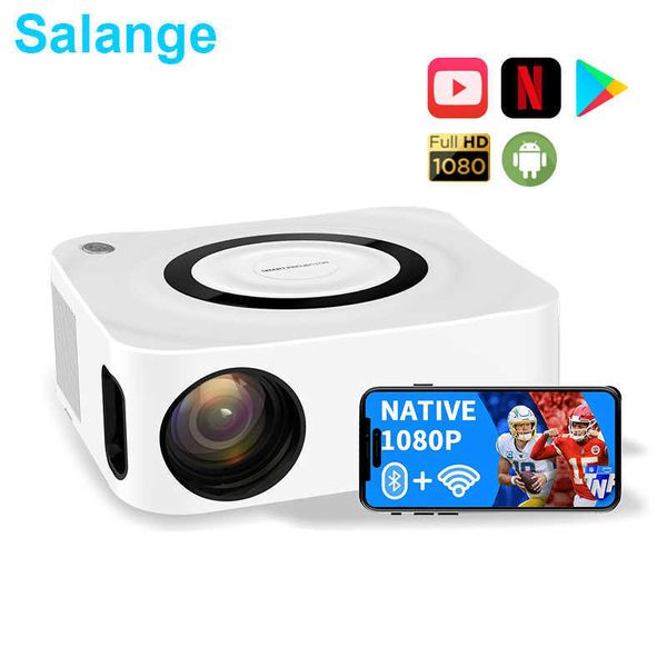 Image of Projectors New P89 Projector Full HD 1920x1080P LCD Smart Android 90 Wifi LED Video Beamer Home Theater Cinema Projector for Smartphone J230221