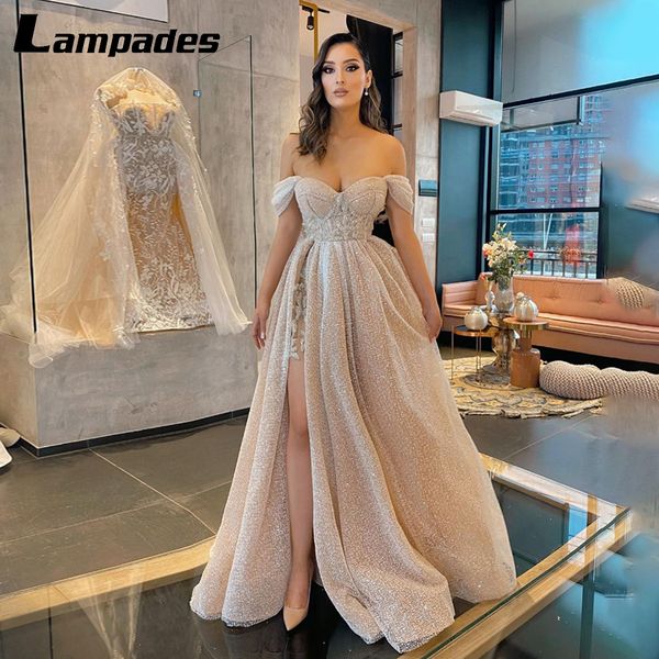 party dresses off the shoulder pink sequins crystals prom side leg split bling shiny evening dress vestido fiesta mujer 230221, White;black
party dresses off the shoulder pink sequins crystals prom side leg split bling shiny evening dress vestido fiesta mujer 230221, White;black