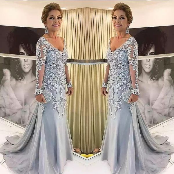 casual dresses elegant blue silver mother of the bride long sleeves v neck godmother evening wedding party guest gowns 230221, Black;gray
casual dresses elegant blue silver mother of the bride long sleeves v neck godmother evening wedding party guest gowns 230221, Black;gray