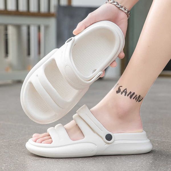 sandals fashionable men's sandals 2022 summer new women's slippers outdoor beach shoes lightweight thick soled couple shoes eva sa, Black
sandals fashionable men's sandals 2022 summer new women's slippers outdoor beach shoes lightweight thick soled couple shoes eva sa, Black