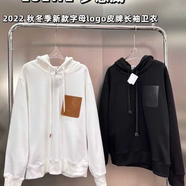 cotton hooded sweater men women sweatshirt designer hoodie leather pocket embroidered hoodies casual hoody pullover jacket fashion coat 4xl, Black
cotton hooded sweater men women sweatshirt designer hoodie leather pocket embroidered hoodies casual hoody pullover jacket fashion coat 4xl, Black