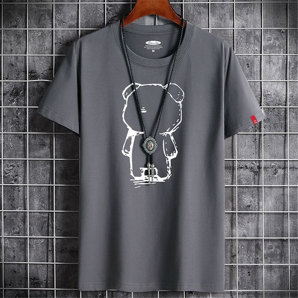 men's tshirts est bear printing 100 cotton men t shirt hiphop tshirt oneck summer male causal tshirts fashion loose tees 230220, White;black
men's tshirts est bear printing 100 cotton men t shirt hiphop tshirt oneck summer male causal tshirts fashion loose tees 230220, White;black