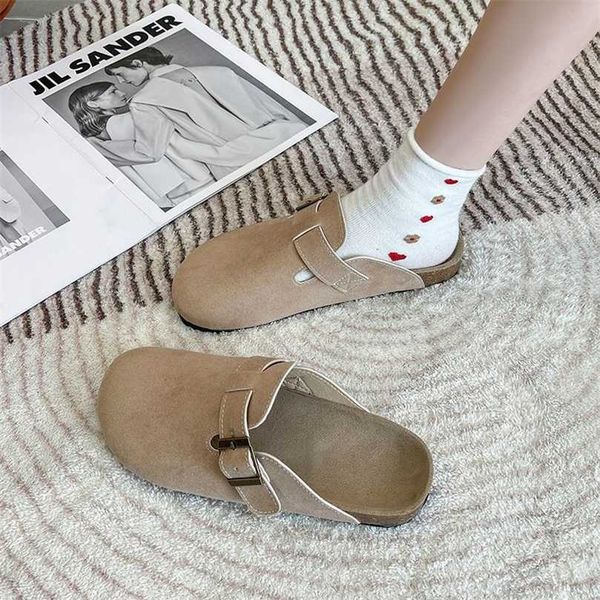 slippers factory designer birkinstocks boken shoes women's 2023 spring and autumn new suede thick sole slip-on lazy flat baotou half dr, Black
slippers factory designer birkinstocks boken shoes women's 2023 spring and autumn new suede thick sole slip-on lazy flat baotou half dr, Black