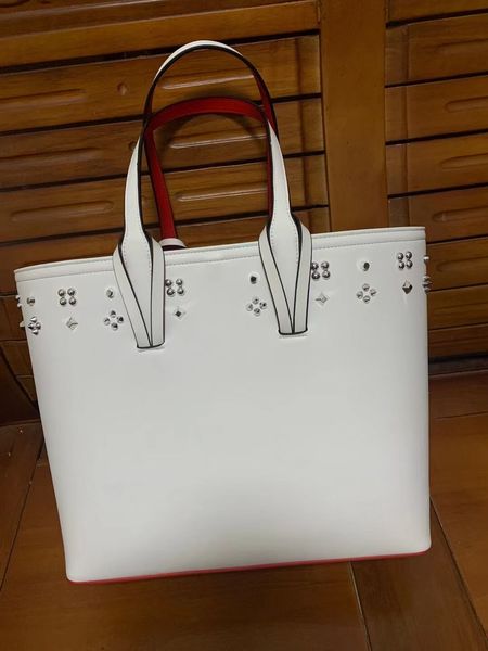 bag cabata fashion designer totes rivet genuine leather red composite handbags famous purse shopping bags black white with wallets
bag cabata fashion designer totes rivet genuine leather red composite handbags famous purse shopping bags black white with wallets