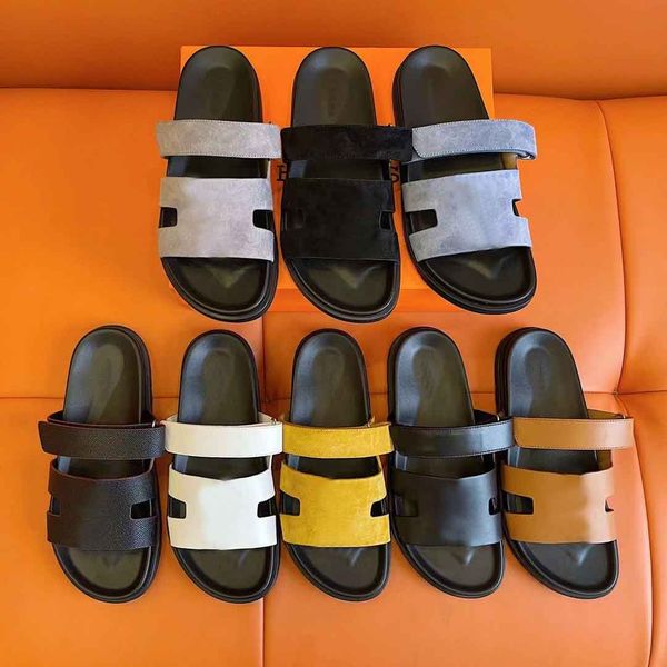 new sandals chypre h leather slippers beach designer luxury casual fashion classic hook button flat bedroom sandals summer ladies 35-44, Black
new sandals chypre h leather slippers beach designer luxury casual fashion classic hook button flat bedroom sandals summer ladies 35-44, Black