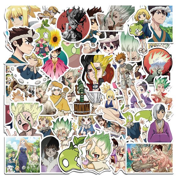 50pcs new dr.stone anime stickers ishigami senkuu graffiti kids toy skateboard car motorcycle bicycle sticker decals wholesale
50pcs new dr.stone anime stickers ishigami senkuu graffiti kids toy skateboard car motorcycle bicycle sticker decals wholesale