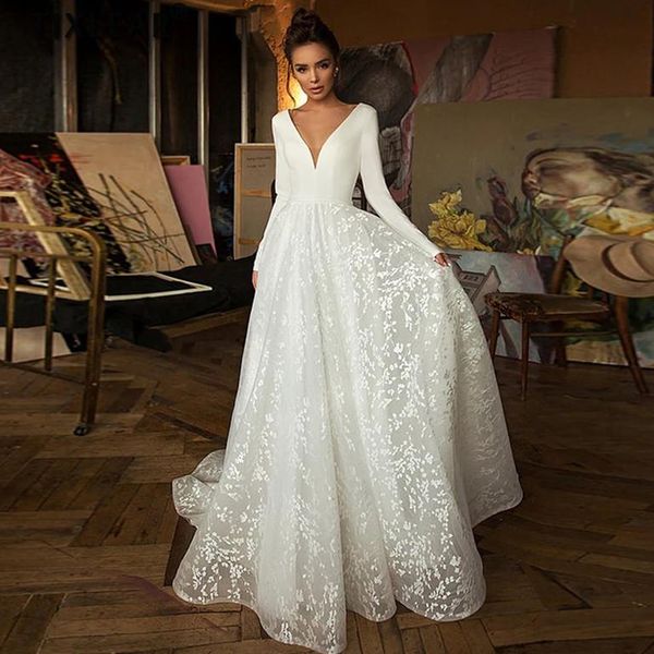 party dresses yeeh elegant long sleeve bridal civil ball gown floral print wedding dress lace custom made vestidos de novia 230221, White;black
party dresses yeeh elegant long sleeve bridal civil ball gown floral print wedding dress lace custom made vestidos de novia 230221, White;black