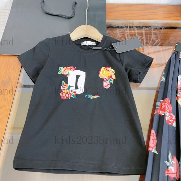 2023 girls dress sets high end embroidery t shirts with long pleated skirts two pieces sets brand designer kids cotton t shirts black color, White
2023 girls dress sets high end embroidery t shirts with long pleated skirts two pieces sets brand designer kids cotton t shirts black color, White