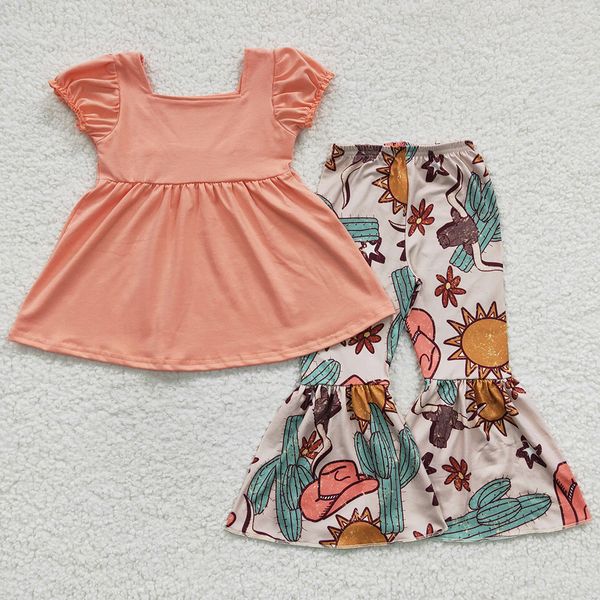 wholesale children clothes girls bell bottoms set boutique baby girl clothes cow cactus print western style fashion kids outfits, White
wholesale children clothes girls bell bottoms set boutique baby girl clothes cow cactus print western style fashion kids outfits, White