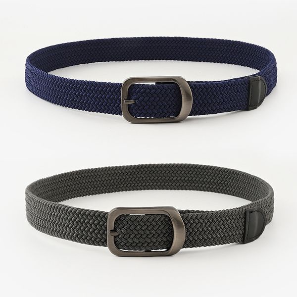 s3451 europe men women's canvas braided elastic belt gun black metal buckle simple pants belts, Black;brown
s3451 europe men women's canvas braided elastic belt gun black metal buckle simple pants belts, Black;brown
