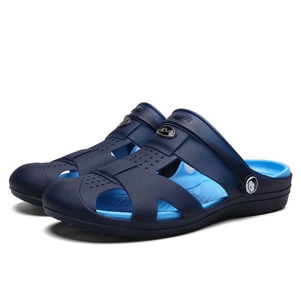sandals summer men's sandals new men's slippers lightweight breathable comfortable casual sandals non slip beach slippers hole sho, Black
sandals summer men's sandals new men's slippers lightweight breathable comfortable casual sandals non slip beach slippers hole sho, Black