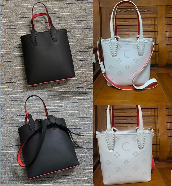 women luxurys fashion bag cabata designer totes rivet genuine leather redsbottom handbag composite famous purse shopping bags
women luxurys fashion bag cabata designer totes rivet genuine leather redsbottom handbag composite famous purse shopping bags