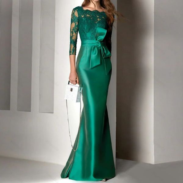 casual dresses mermaid mother of bride for formal party 2023 34 sleeve boat neck wedding gowns with lace robe de summer 230221, Black;gray
casual dresses mermaid mother of bride for formal party 2023 34 sleeve boat neck wedding gowns with lace robe de summer 230221, Black;gray