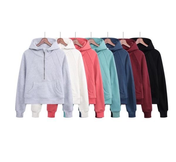 lu-01 yoga outfits sweatshirt scuba half zip hoodies outdoor leisure sweater gym clothes women workout fitness loose thick yoga jackets exe, White;red
lu-01 yoga outfits sweatshirt scuba half zip hoodies outdoor leisure sweater gym clothes women workout fitness loose thick yoga jackets exe, White;red