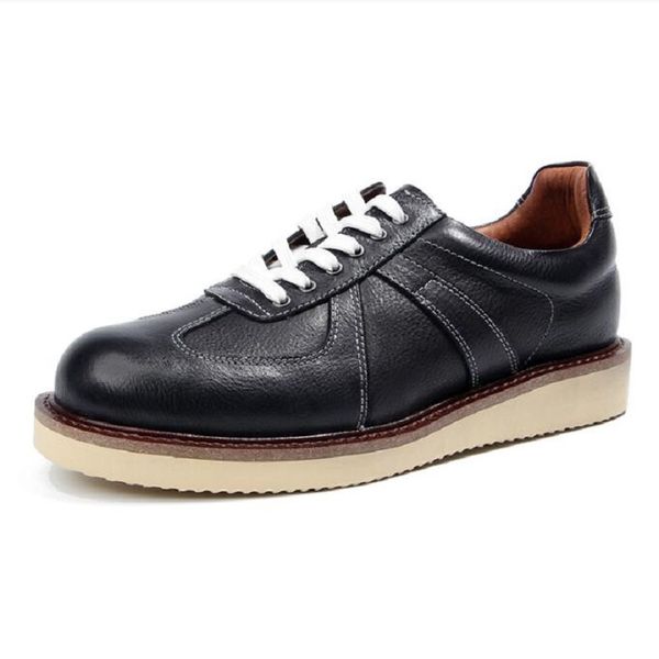 men retro genuine leather dress shoes business stylish natural cow leather wedding gentleman's boad shoes d2a19, Black
men retro genuine leather dress shoes business stylish natural cow leather wedding gentleman's boad shoes d2a19, Black
