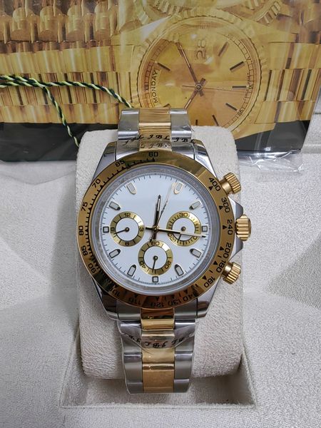 with original box luxury mens watches 116500ln watch montre de luxe automatic wristwatches steel ring bezel 316l adustable folding buckle 20, Slivery;brown
with original box luxury mens watches 116500ln watch montre de luxe automatic wristwatches steel ring bezel 316l adustable folding buckle 20, Slivery;brown
