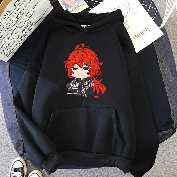 men's hoodies sweatshirts funny kawaii cartoon graphic hoodies genshin impact diluc hoodie women streetwear harajuku hooded sweatshirt, Black
men's hoodies sweatshirts funny kawaii cartoon graphic hoodies genshin impact diluc hoodie women streetwear harajuku hooded sweatshirt, Black