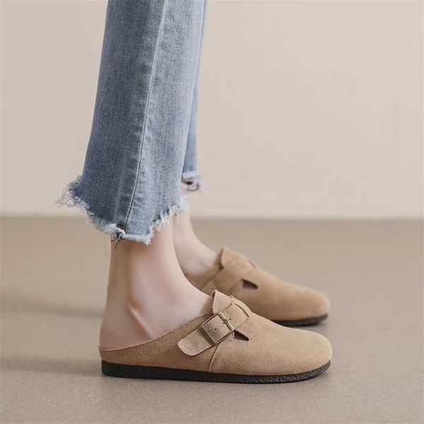 slippers factory designer birkinstocks genuine leather bucken shoes half slippers women's versatile 2023 flat-bottomed lazy man's, Black
slippers factory designer birkinstocks genuine leather bucken shoes half slippers women's versatile 2023 flat-bottomed lazy man's, Black