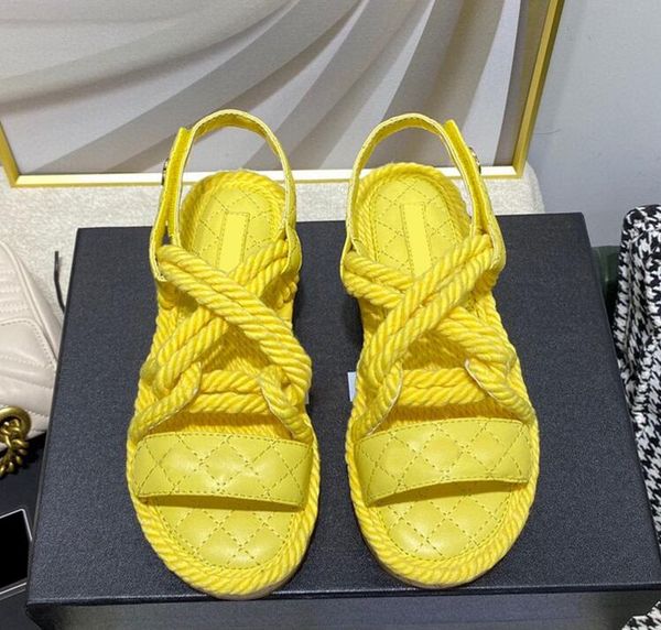 blade women's hemp rope woven metal chain sandal slipper designer fashion luxury elegant simple material flat shoes comfortable design, Black
blade women's hemp rope woven metal chain sandal slipper designer fashion luxury elegant simple material flat shoes comfortable design, Black