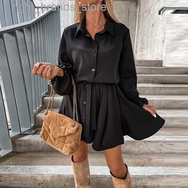 casual dresses casual dresses autumn winter shirts dress fashion commute elegant lapel women's casual solid color long sleeve buttons b, Black;gray
casual dresses casual dresses autumn winter shirts dress fashion commute elegant lapel women's casual solid color long sleeve buttons b, Black;gray