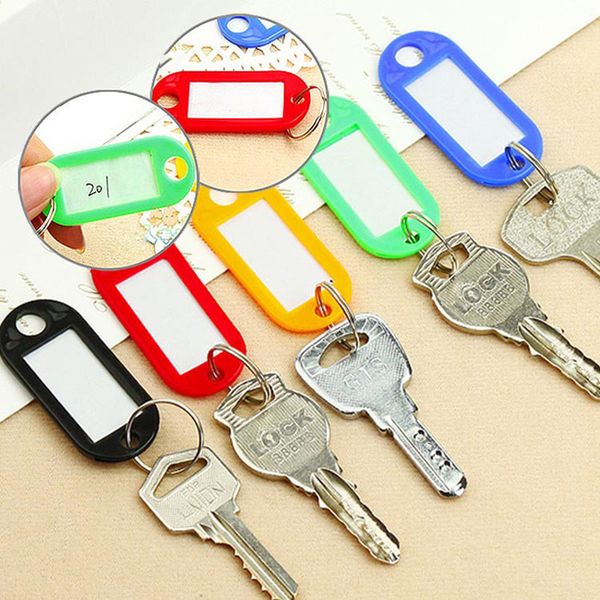 colorful plastic tag keychain luggage tags keyring pendant name key card marking party gift supplies 2.2*5cm, Silver
colorful plastic tag keychain luggage tags keyring pendant name key card marking party gift supplies 2.2*5cm, Silver