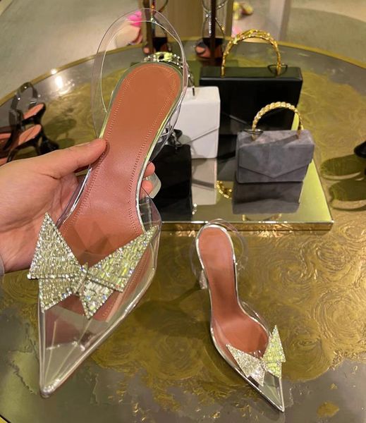 sandals french crystal high heeled shoes spring bow pointed headpiece transparent fine heel shallow mouth 230220, Black
sandals french crystal high heeled shoes spring bow pointed headpiece transparent fine heel shallow mouth 230220, Black