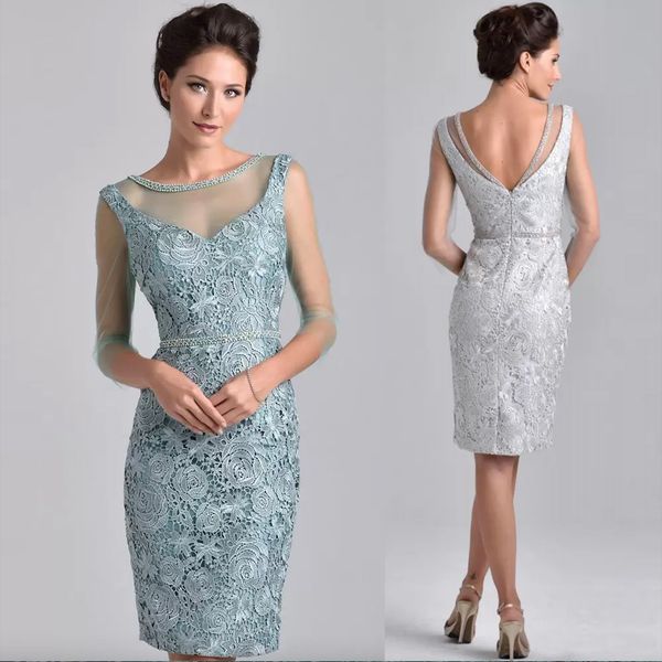 elegant sheath knee length lace mother of the bride dresses scoop neck with 3/4 sleeve mother's party gowns women's special occasi, Black;red
elegant sheath knee length lace mother of the bride dresses scoop neck with 3/4 sleeve mother's party gowns women's special occasi, Black;red