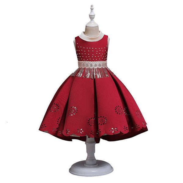 2019 pengpeng princess dress performance dress girls' dress embroidered western-style kindergarten performance dress, Blue
2019 pengpeng princess dress performance dress girls' dress embroidered western-style kindergarten performance dress, Blue