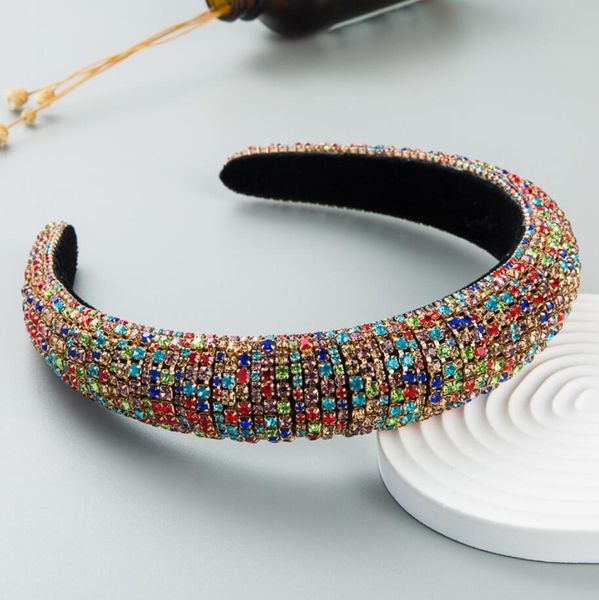 luxury full crystal hairbands headbands women hair jewelry baroque padded head band colorful rhinestone headband princess tiara headdress, Silver
luxury full crystal hairbands headbands women hair jewelry baroque padded head band colorful rhinestone headband princess tiara headdress, Silver