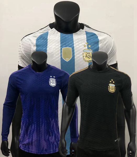 men's t-shirts 3 stars argentina player version soccer jerseys 2022 2023 national team mac allister e.fernandez romero dybala di maria, White;black
men's t-shirts 3 stars argentina player version soccer jerseys 2022 2023 national team mac allister e.fernandez romero dybala di maria, White;black