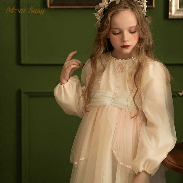girl's dresses fashion baby girl princess dress toddler child pearl neck embroidery mesh vestido party birthday long sleeve baby clothe, Red;yellow
girl's dresses fashion baby girl princess dress toddler child pearl neck embroidery mesh vestido party birthday long sleeve baby clothe, Red;yellow