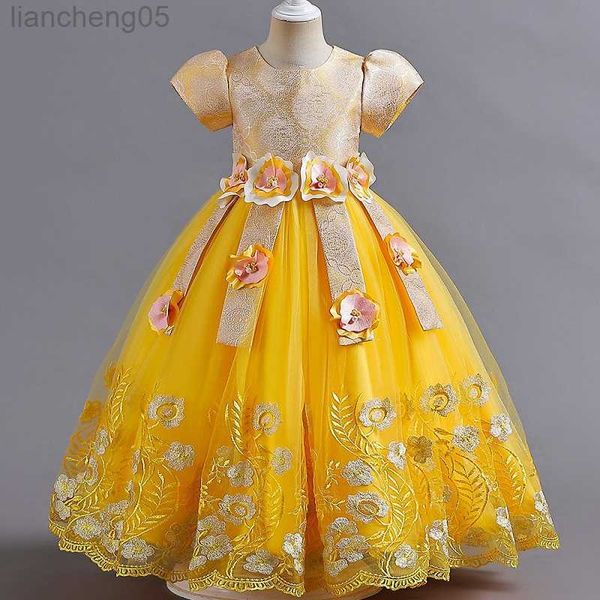 special occasions girl children come embroidered princess dresses girls wedding evening ball gown for prom flower sequin kids party dresses, Blue
special occasions girl children come embroidered princess dresses girls wedding evening ball gown for prom flower sequin kids party dresses, Blue