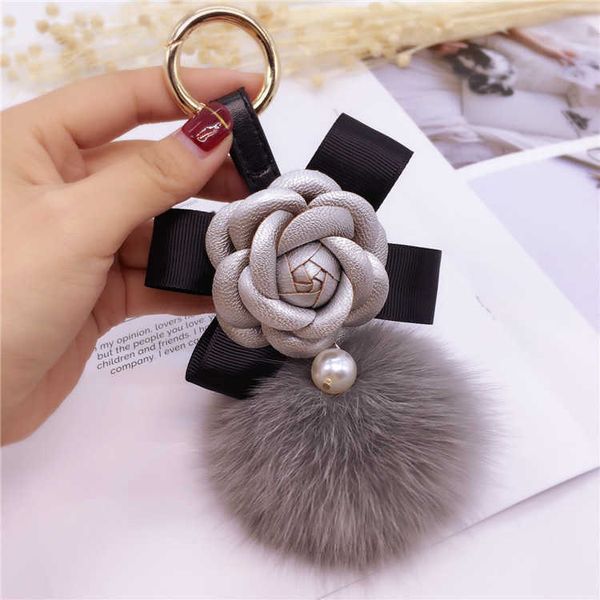 key rings korea creative bow camellia key chain bag pendant ladies fox fur ball key ring fashion charm pendant luxury keychain j230222, Slivery;golden
key rings korea creative bow camellia key chain bag pendant ladies fox fur ball key ring fashion charm pendant luxury keychain j230222, Slivery;golden