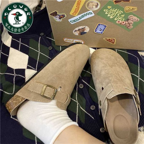 slippers factory designer birkinstocks plover woodpecker bucken shoes women's early spring new brushed baotou half slippers ugly cute, Black
slippers factory designer birkinstocks plover woodpecker bucken shoes women's early spring new brushed baotou half slippers ugly cute, Black