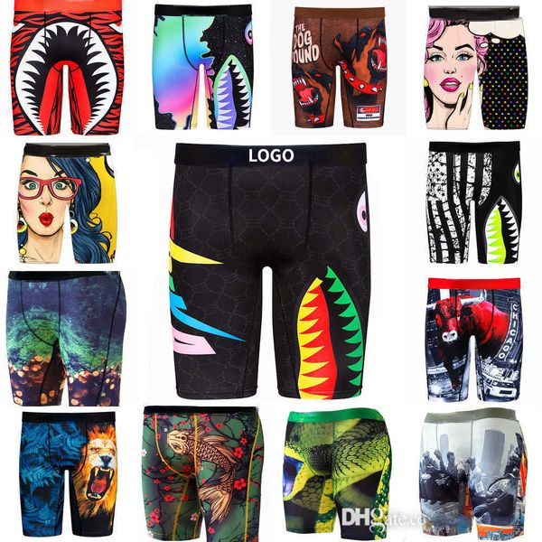 new designer 3xl mens shorts sports underpants tight breathable printed underwear boxers briefs with independent package, White;black
new designer 3xl mens shorts sports underpants tight breathable printed underwear boxers briefs with independent package, White;black
