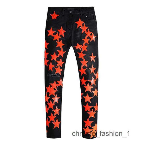 1c9r new 2022 am men's jeans high street black denim pants patch contrast color star pentagram slim for men trend c64n, Blue
1c9r new 2022 am men's jeans high street black denim pants patch contrast color star pentagram slim for men trend c64n, Blue