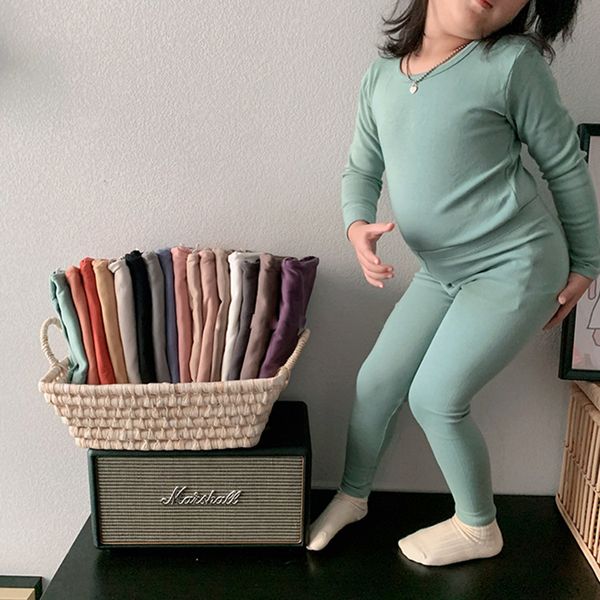 pajamas 20 colors autumn winter kid pajama set elastic pants.children's sleepwear suit toddler boy girl basic inside clothes 230222, Blue;red
pajamas 20 colors autumn winter kid pajama set elastic pants.children's sleepwear suit toddler boy girl basic inside clothes 230222, Blue;red