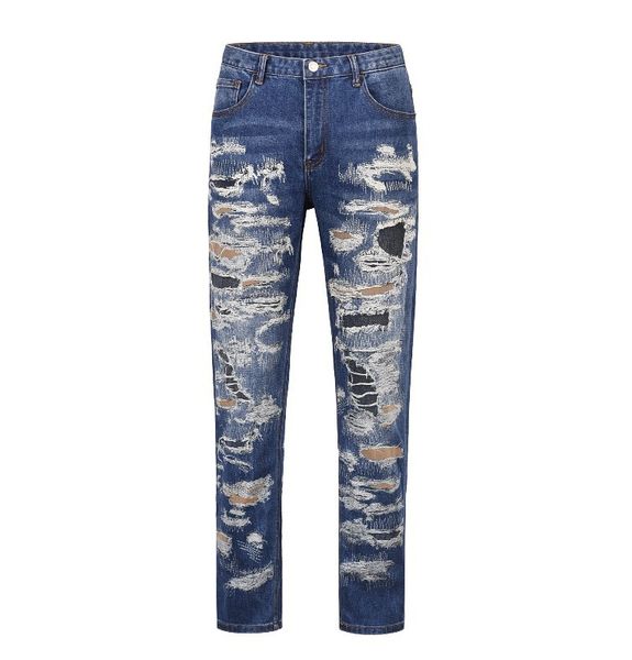 ripped pants jeans for men designer straight punk painted pant fashion motorcycle trousers, Black;brown
ripped pants jeans for men designer straight punk painted pant fashion motorcycle trousers, Black;brown