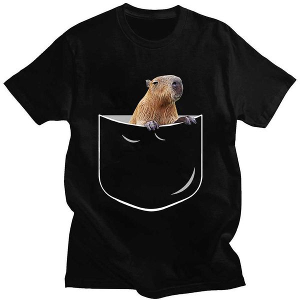 men's t-shirts funny pocket capybara t shirt anime graphic t shirts men women gothic cotton casual o-neck tees oversize harajuku street, White;black
men's t-shirts funny pocket capybara t shirt anime graphic t shirts men women gothic cotton casual o-neck tees oversize harajuku street, White;black