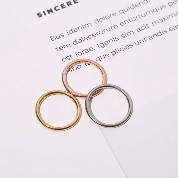 2mm smooth titanium steel ring female simple japanese and korean version personality plain plated with rose gold female tail ring, Silver
2mm smooth titanium steel ring female simple japanese and korean version personality plain plated with rose gold female tail ring, Silver