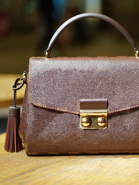 croisette damier azur flap bag monograms canvas handbag with leather tassel designers shoulder bag n41581
croisette damier azur flap bag monograms canvas handbag with leather tassel designers shoulder bag n41581