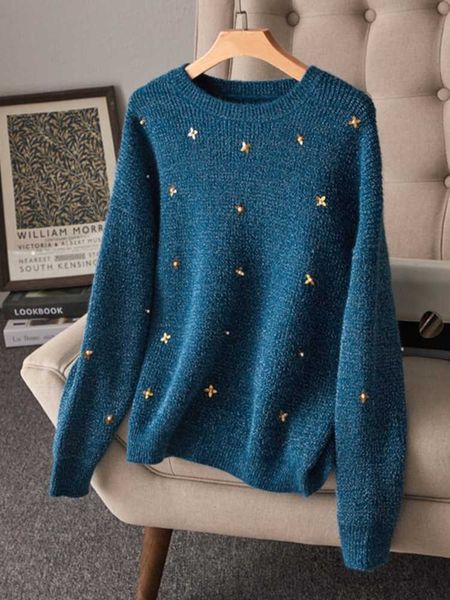 winter clothes women sweater korean fashion new in knit pulls pullover o-neck over sized thick sweaters loose long sleeve 230222, White;black
winter clothes women sweater korean fashion new in knit pulls pullover o-neck over sized thick sweaters loose long sleeve 230222, White;black