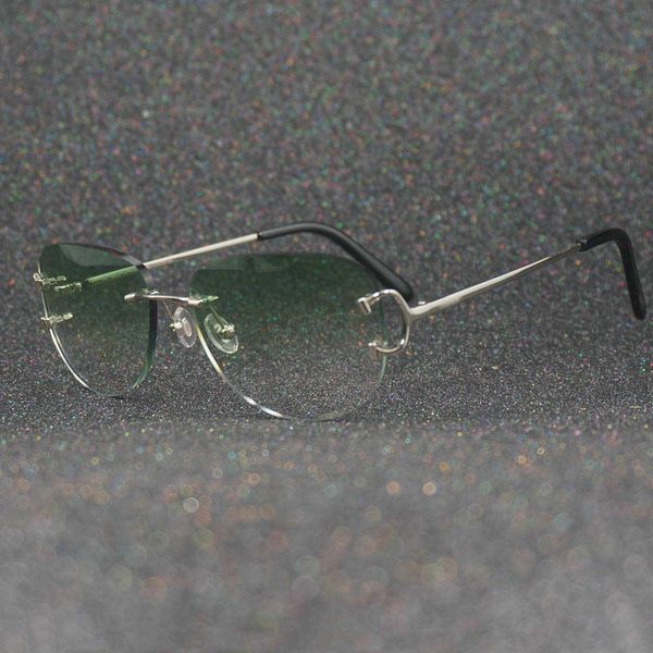 vintage rimless sunglasses men popular glasses oval sun wholesale women shades retro eyewear outdoor decoration new fashion factory sun glas, White;black
vintage rimless sunglasses men popular glasses oval sun wholesale women shades retro eyewear outdoor decoration new fashion factory sun glas, White;black