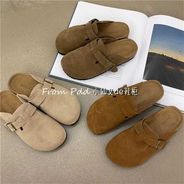 designer birkinstock slippers outlet sen boken shoes women's autumn and winter frosted ugly cute ins lazy slippers fashion french semi-, Black
designer birkinstock slippers outlet sen boken shoes women's autumn and winter frosted ugly cute ins lazy slippers fashion french semi-, Black