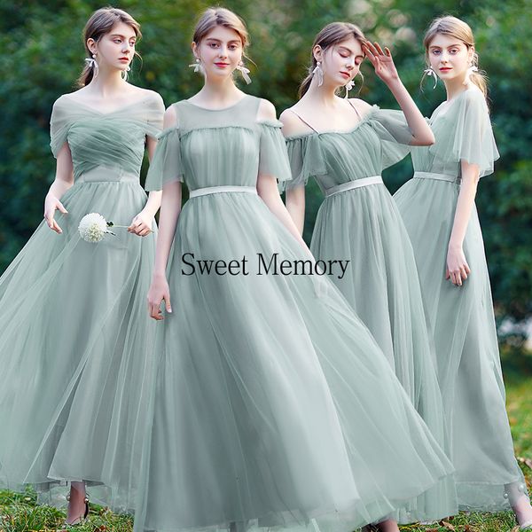 party dresses custom made long dusty green bridesmaid women wedding dress prom gown girls robe lace up back tulle vestidos 230221, White;black
party dresses custom made long dusty green bridesmaid women wedding dress prom gown girls robe lace up back tulle vestidos 230221, White;black