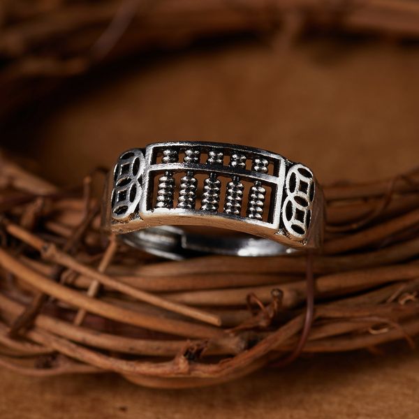 12pcs chinese style ruyi amass fortune abacus ring personality sempoa cincin retro finger ring birthday gift, Silver
12pcs chinese style ruyi amass fortune abacus ring personality sempoa cincin retro finger ring birthday gift, Silver