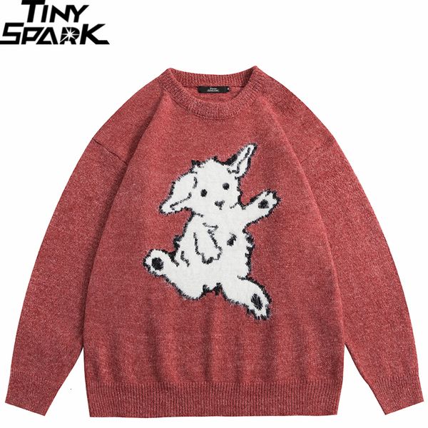 men s sweaters 2023 men streetwear funny dog graphic hip hop knitted casual loose pullover clothing 230221, White;black
men s sweaters 2023 men streetwear funny dog graphic hip hop knitted casual loose pullover clothing 230221, White;black