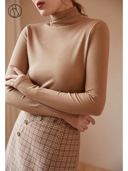 women's sweaters dushu long full sleeves turtleneck pullover solid casual self-cultivation women spring winter sweater for women 230222, White;black
women's sweaters dushu long full sleeves turtleneck pullover solid casual self-cultivation women spring winter sweater for women 230222, White;black
