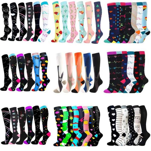 5pc socks hosiery compression stockings cycling running outdoor sport socks 30 mmhg men women knee high medical edema diabetes varicose vein, Black;white
5pc socks hosiery compression stockings cycling running outdoor sport socks 30 mmhg men women knee high medical edema diabetes varicose vein, Black;white